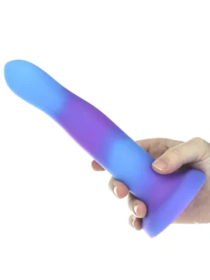 Swan Addiction Rave Dildo - Blue/Purple