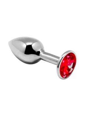 Adrien Lastic Metal Anal Plug - Red