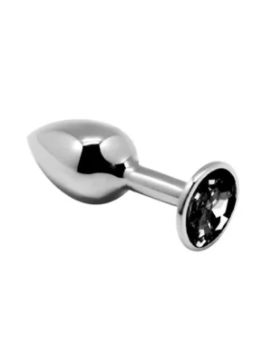 Adrien Lastic Metal Anal Plug - Black