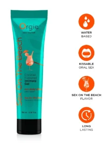 Orgie Lube Tube Cocktail - Sex On The Beach - 100ml
