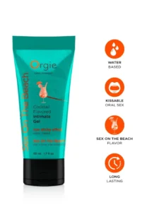 Orgie Lube Tube Cocktail - Sex On The Beach - 50ml